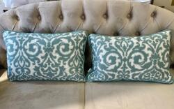 Hiko Set 2 perne decorative cu fata detasabila, Hiko verde deschis 2x40x60cm (100005934)
