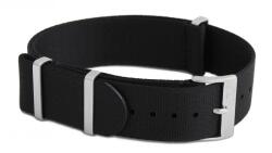 Phenomenato Premium Nato Óraszíj Fekete - 22mm / L/XL- 335mm