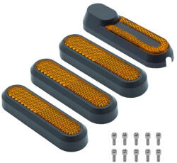 Xiaomi Electric Scooter 3 Lite (1 generációs) csavar takaró burkolat prizmával (4 db-os, borostyánsárga)