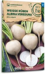 Samen Maier Bio "Albina Vereduna" fehér cékla - 1 csomag