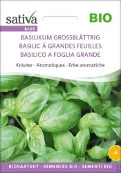 Sativa Bio "Nagylevelű bazsalikom" gyógynövény - 1 csomag