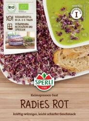 Sperli Bio Piros retek csíráztatni való mag - 1 csomag