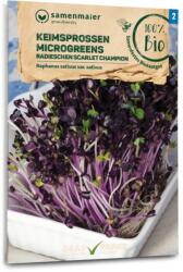 Samen Maier Scarlet Champion" retek bio csíráztatni való mag/mikrozöld - 1 csomag