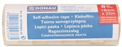 DONAU Ragasztószalag, 18 mm x 33 m, DONAU, átlátszó (D78798) - onlinepapirbolt