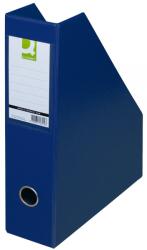Q-CONNECT Suport reviste, carton plastifiat PVC, latime 76mm, Q-Connect - bleumarin (KF16213) - officeclass