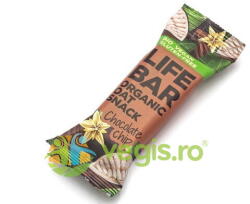 LIFEBAR Baton de Ovaz cu Ciocolata fara Gluten Ecologic/Bio 40g