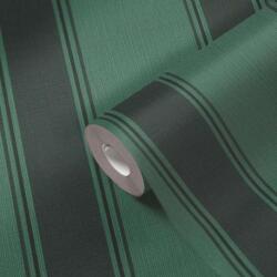 As Creation Tapet clasic verde cu dungi