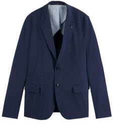 Scotch & Soda Sacou Single-Breasted Seersucker Check Relaxed Fit 179826 SC401 navy melange (179826-0421)