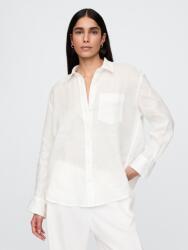 GAP Ленена риза с голям размер Голяма риза GAP GAP | Byal | ЖЕНИ | XXS