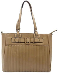 Plazabox Gerda nagyméretű női táska khaki színű válltáska (run-026-khaki)