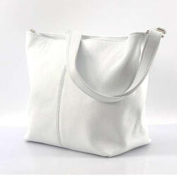 Natascia Stella valódi bőr női táska fehér színben Natascia (na-88-white)