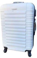 Plazabox Bőrönd nagy méretű fehér színű 4 kerekes számzáras 72 cm (le-2088-l-white)