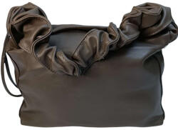 Plazabox Női táska különleges fodros válltáska átalakítható (run-11212-grey)