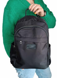  Judit fekete női hátizsák nagyméretű vízlepergetős (le-19215-black)