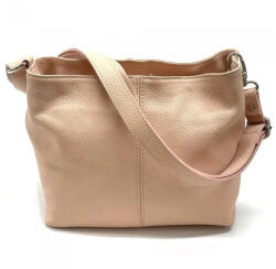 Natascia valódi bőr női táska púder színben (na-88-puder)