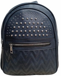 Plazabox Emese női hátizsák fekete színű szegecses (le-2351-black)
