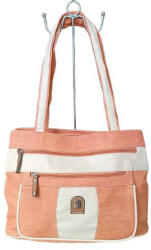 Firenze Női válltáska narancs színben dupla vállpánttal sok zsebbel (le-17705-orange)