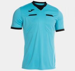 Joma REFEREE SHORT SLEEVE T-SHIRT játékvezető mez fluo türkiz fekete L