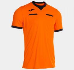 Joma Referee Short Sleeve T-shirt Orange Black Xl