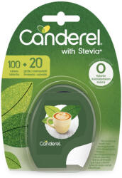 Canderel stevia alapú édesítőszer tabletta 100+20db-os 120 db - naturfoodshop