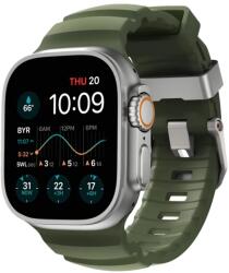 Nomad Goods Rocky Point curea Apple Watch 49/45/44/42mm gri-verde (NM014841858)