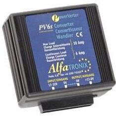 Alfatronix PowerVerter PV6s 24Vdc - 12Vdc feszültségátalakító (ALF-002-999) (ALF-002-999)