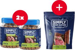 Simply from Nature Smart Bites recompense cu rata 2 x 130 g + snack GRATIS