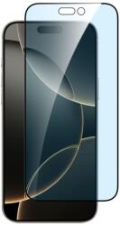 DVICED - iPhone 16 Pro Max kékfény-szűrős edge to edge edzett kijelzővédő üvegfólia applikátorral (DV520019)