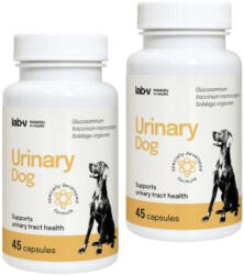 LAB-V Urinary Dog - Suport pentru infecțiile tractului urinar la câini 2x45 capsule