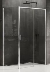 NEW TRENDY Prime cabină de duș 140x70 cm dreptunghiular crom luciu/sticlă transparentă D-0307A/D-0122B (D0307A/D0122B)