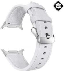 gigapack Samsung Galaxy Watch Ultra eSIM 47mm (SM-L705) valódi bőr pótszíj fehér (GP-163534)