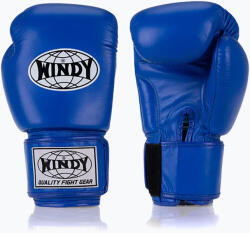 WINDY Classic valódi bőr kék boxkesztyű