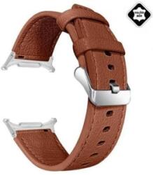 gigapack Samsung Galaxy Watch Ultra eSIM 47mm (SM-L705) valódi bőr pótszíj kávébarna (GP-163536)
