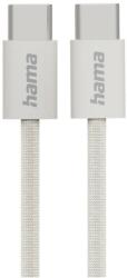 Hama Кабел HAMA 201728, от USB C(м) към USB C(м), 1 m, сив (HAMA-201728)