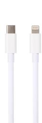 VCOM Кабел VCom CU289, от USB C(м) към Lighting(м), 1m, бял (CU289)