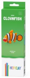 HEY CLAY Hey Clay, Ocean, Clownfish, set creativ, 3 cutii de plastilina
