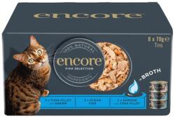Encore Cat Multipack halak húslevesben macskáknak 32x70g