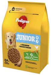 PEDIGREE Junior 2, 6 kg baromfival és zöldségekkel teljes értékű szárazeledel nagy és közepes termetű, növésben lévő kutyáknak