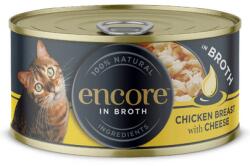 Encore Cat sajtos csirke húslevesben macskáknak 16x70g