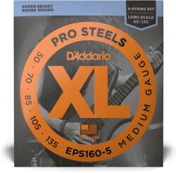 D'Addario EPS160-5 50-135 Medium 5-String Long Scale basszusgitárhúr szett