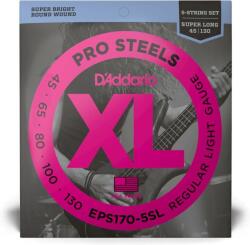 D'Addario EPS170-5SL 45-130 Regular Light 5-String Super Long Scale basszusgitárhúr szett