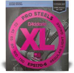 D'Addario EPS170-6 32-130 Regular Light 6-String Long Scale basszusgitárhúr szett