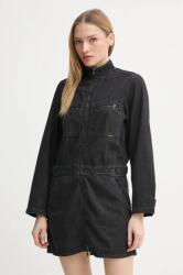 G-Star RAW rochie jeans culoarea negru, mini, mulata, D25363-D540 9BYH-SUD1UF_99X (D25363.D540)