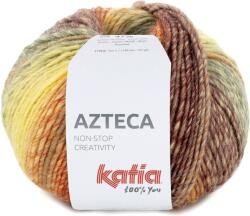 Katia Azteca 7890 Rust/Yellow/Green Kötőfonal (7890)