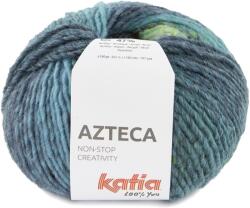 Katia Azteca 7886 Green/Blue-Green Kötőfonal (7886)
