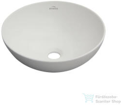 INVENA DOKOS 39, 5 cm-es pultra ültethető mosdó csaplyuk nélkül, matt fehér CE-19-001-C (CE-19-001-C)