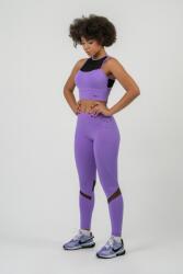 NEBBIA FIT Activewear High-Waist Leggings XS | Femei | Colanți | Mov | 443-LILA