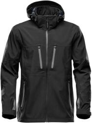 STORMTECH Férfi Patrol Soft Shell kabát 4XL fekete|szürke