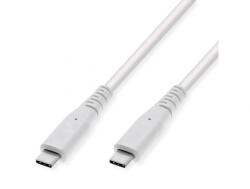 Valueline Cablu USB 3.2 Gen2 type C T-T Emark 60W 5m Alb, Value 11.99. 9066 (11.99.9066-10)