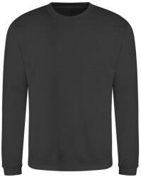 AWDIS Unisex felnőtt egyszínű pulóver XL szürke
